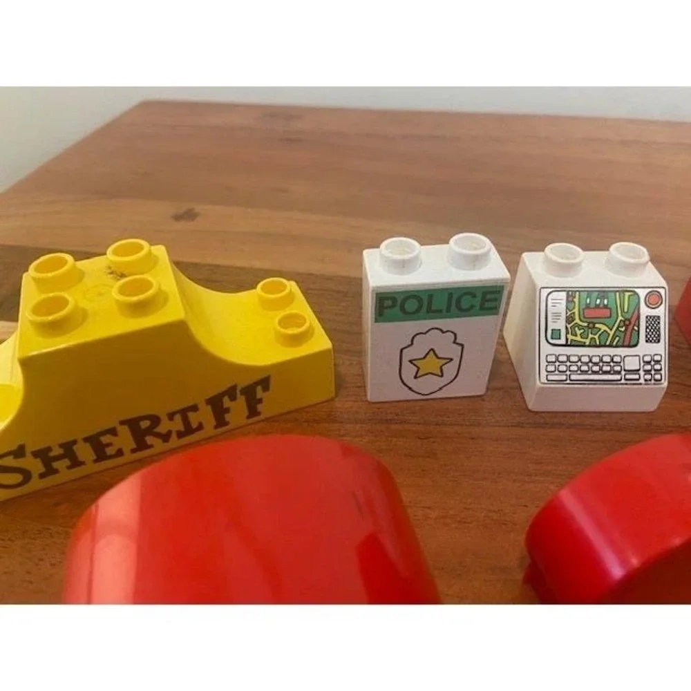 LEGO Duplo Specialty Pieces Lot of 50 Zoo Tiger Piston Cup Octan Racing Trophy